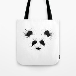 Rorshach Panda Tote Bag