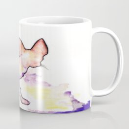 Pastel Space Sphynx Cat Coffee Mug