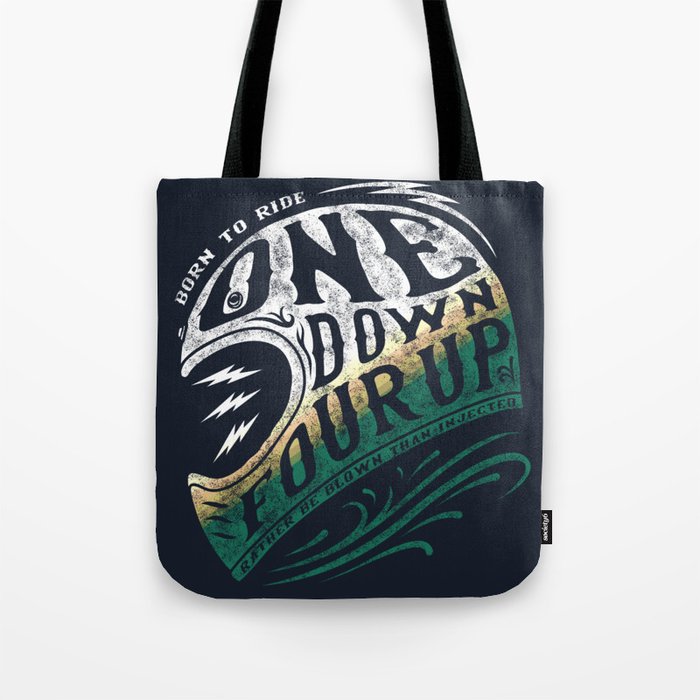 Born To Ride ODFU "Cafe Racer" Tote Bag