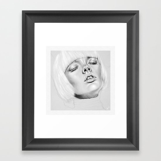 + DARK PARADISE + Framed Art Print