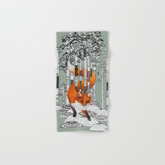 Fox Forest Hand & Bath Towel