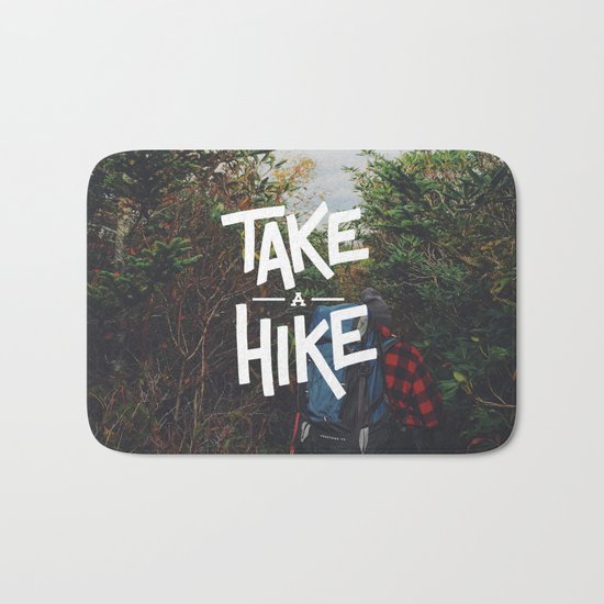 Take A Hike Bath Mat