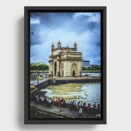 Gateway of India Framed Canvas