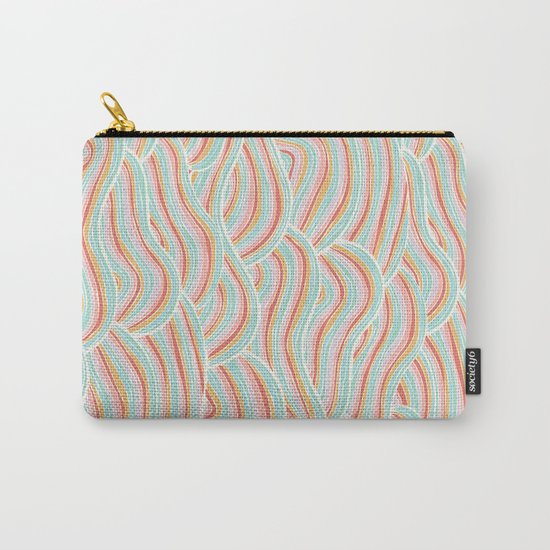 Summer Sea Waves Carry-All Pouch
