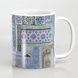 Moorish Mosiac Coffee Mug | Morocco, Centralasia, Aquablue, Mosque, Minaret, Glazedtiles, Moorisharchitecture, Patchwork, Arabiccalligraphy, Kasbah 
