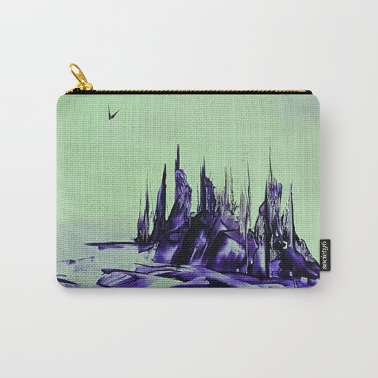 Purple alienscape Carry-All Pouch