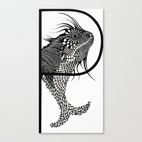 Letter P Canvas Print