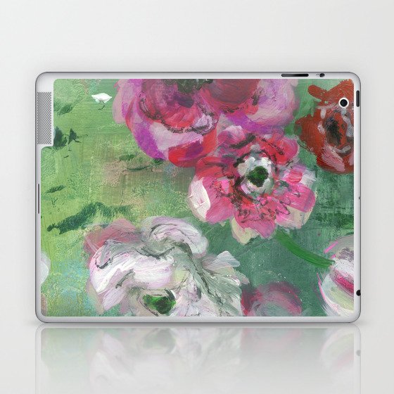 acrylic flowers in flow N.o 2 Laptop & iPad Skin