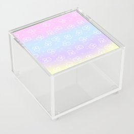 Pastel Bunnies (white version)  Acrylic Box