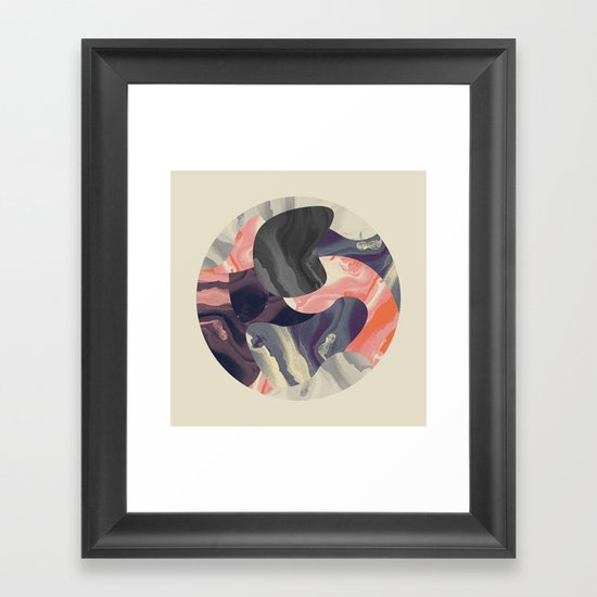 Marbles Framed Art Print
