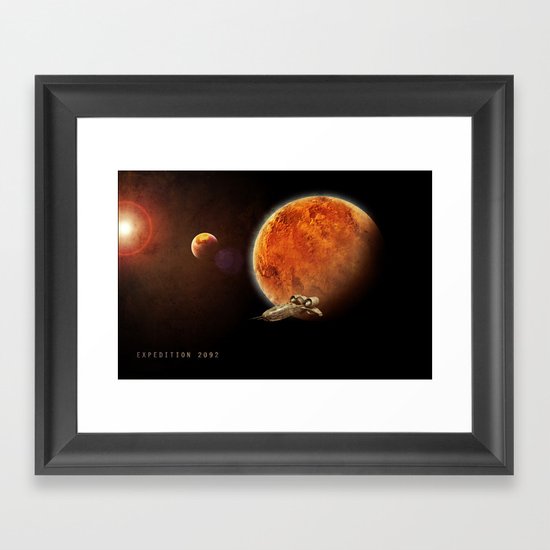 Expedition 2092 Framed Art Print
