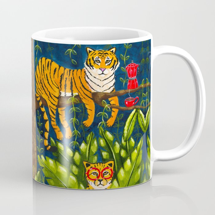 The Jungle Tiger Coffee Mug