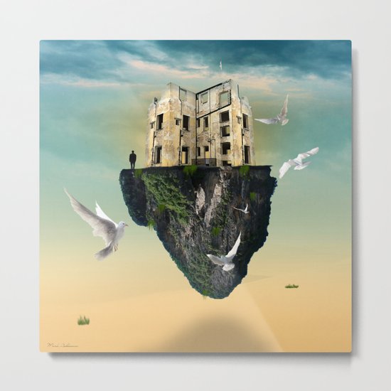 the rock Metal Print