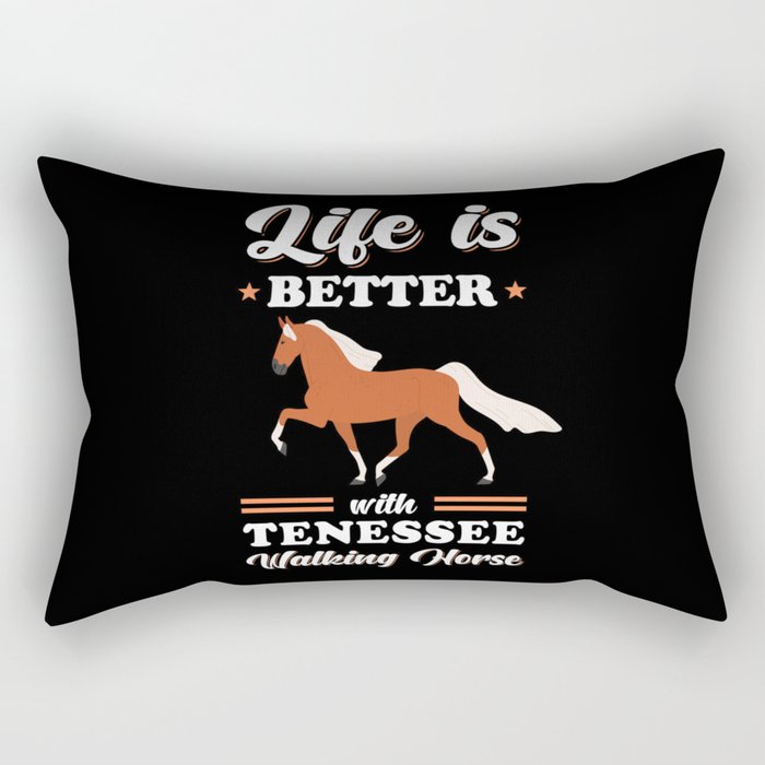 Tennessee Walking Horse Rectangular Pillow