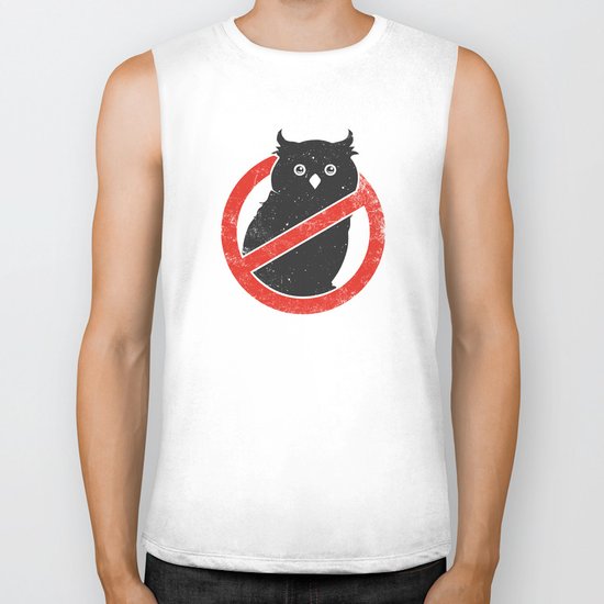 No Owls Biker Tank