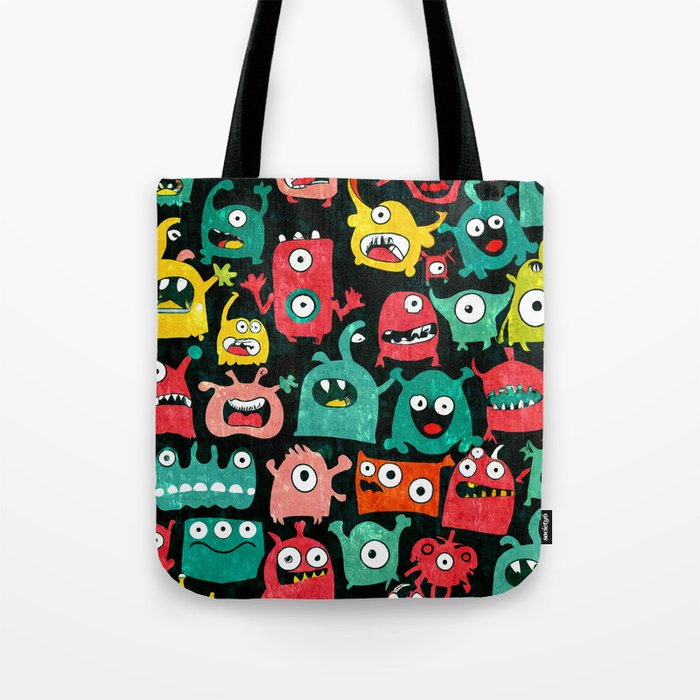Mixed Monsters Tote Bag