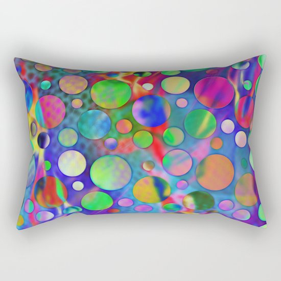 Joyful Dots 3 Rectangular Pillow