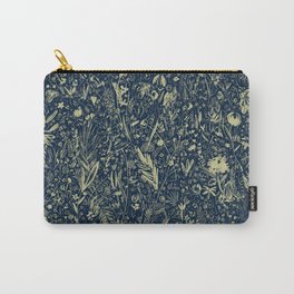 Flowers pattern Carry-All Pouch | Pattern, Graphicdesign, Blue, Digital, Flowers, Simple, Flowerspattern 