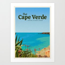 Visit Cape Verde Art Print