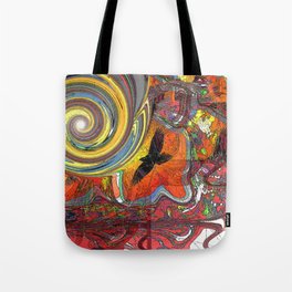 "Libertà" Original Digital Art 2014 Tote Bag