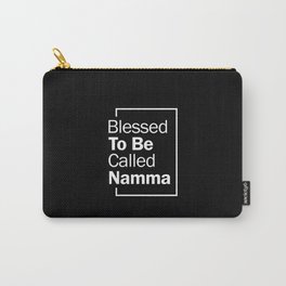 Blessed To Be Called Namma - Mother Grandma Gift Carry-All Pouch