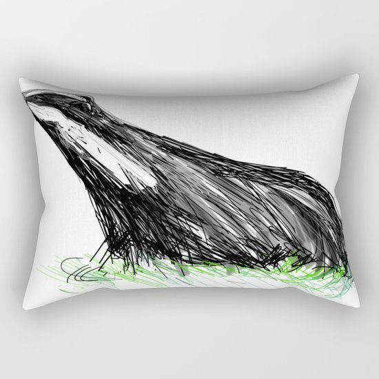 Badger Rectangular Pillow