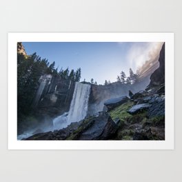 Vernal Falls, Yosemite National Park Art Print