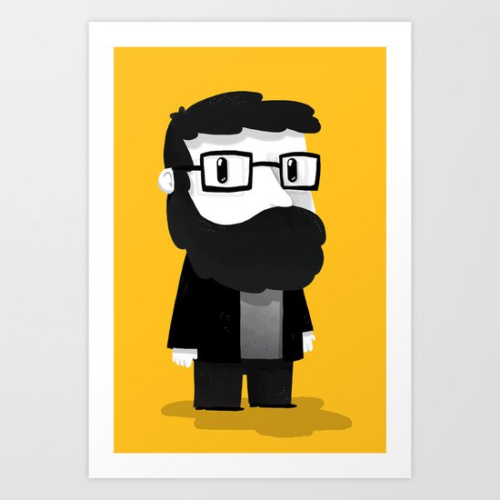 Yellow Art Print