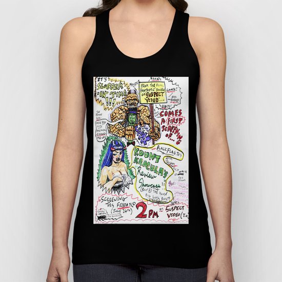 Kount Kracula's Review Showcase -TV Show Promo Poster #2 Unisex Tank Top