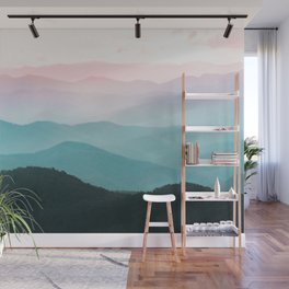 Smoky Mountain National Park Sunset Layers III - Nature Photography Wall Mural