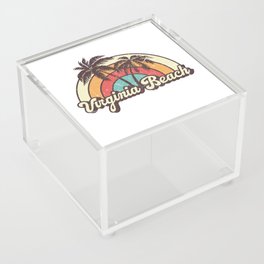 Virginia Beach beach city Acrylic Box