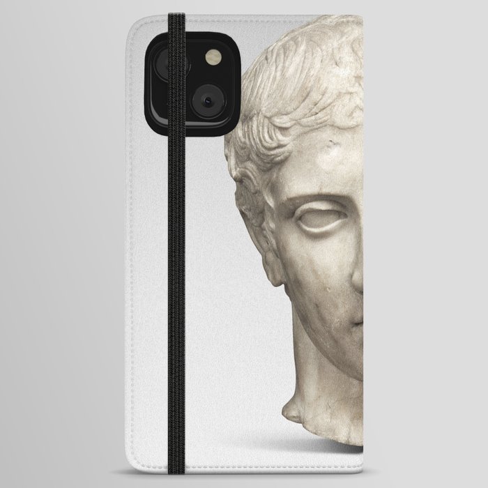 Marble Head of a Youth iPhone Wallet Case