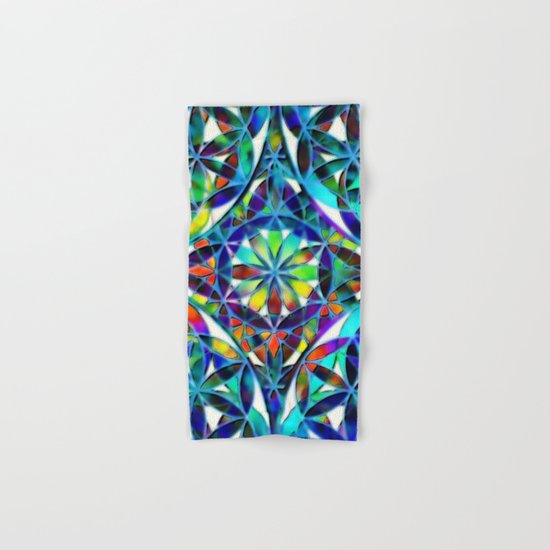 Flower of Life variation #2 Hand & Bath Towel