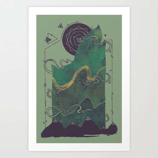 Northern Nightsky Art Print
