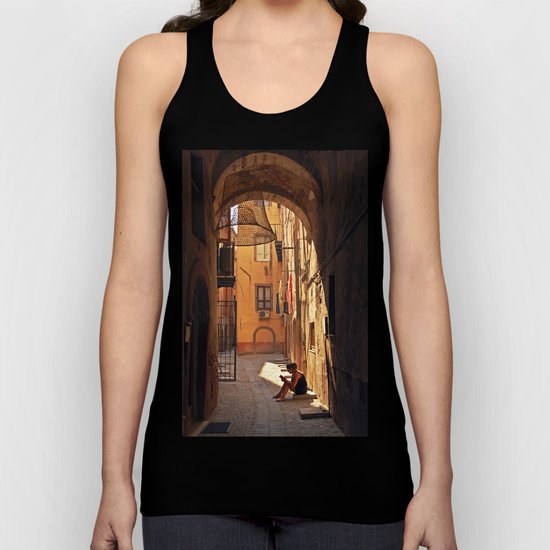 ARCHWAY - Sardinian fish traps - Sardinia Unisex Tank Top