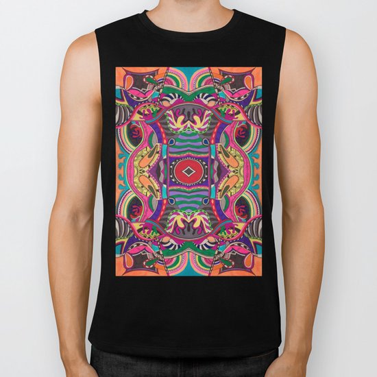Psychedelic Daze Biker Tank