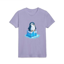 Penguin on Ice Kids T Shirt