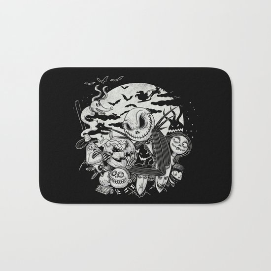 Filling Your Dreams to the Brim with Fright Bath Mat
