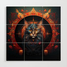 The Whiskerlord Wood Wall Art