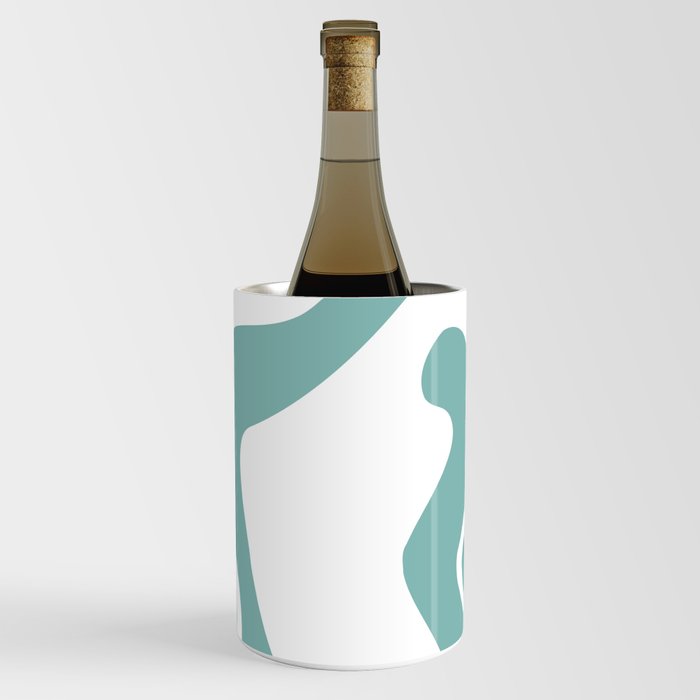 Blue abstract Wine Chiller