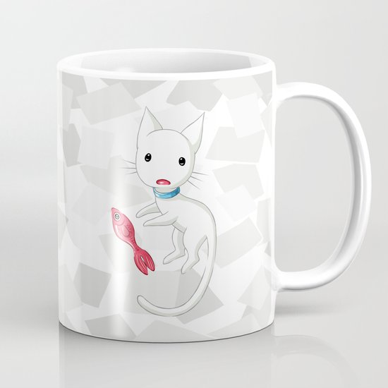 Cat and Fish Mug