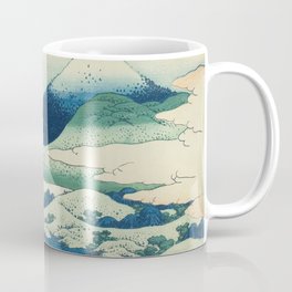 Japanese Woodblock art: Umezawa Marsh in Sagami Province Coffee Mug