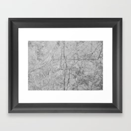 Marble patterned texture background in natural patterned, abstract marble Framed Art Print
