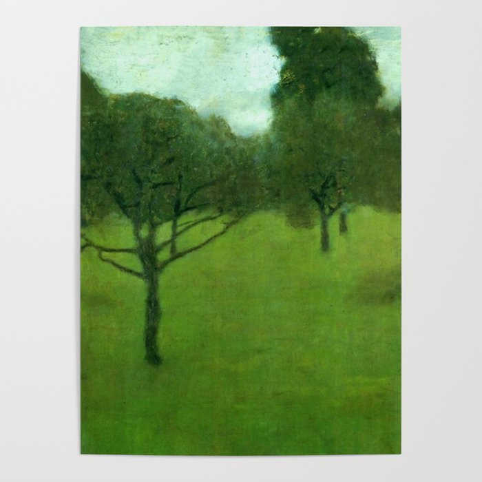 Gustav Klimt - Orchard 1896 Poster