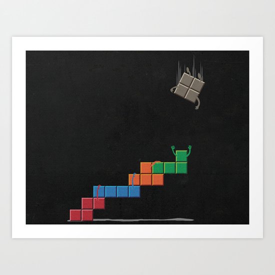 Typical Scene Art Print