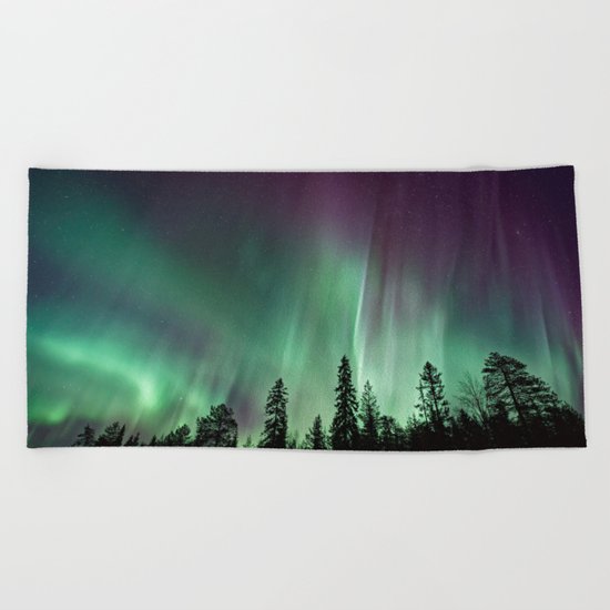 Aurora III Beach Towel