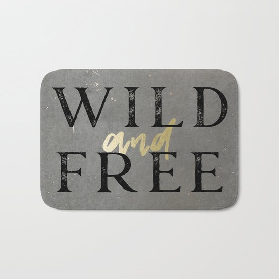Wild and Free Bath Mat