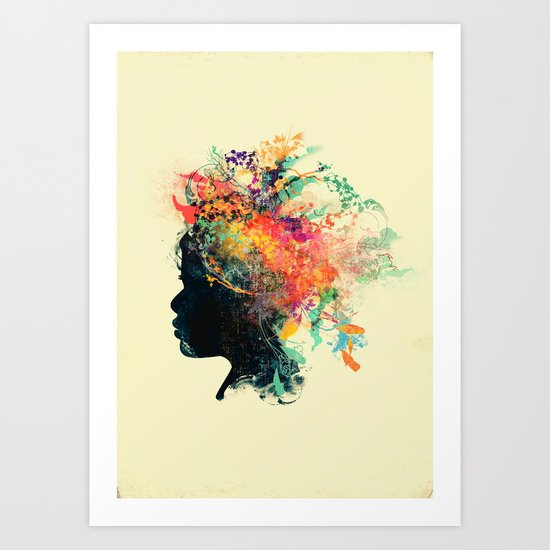 Wildchild (aged ver) Art Print