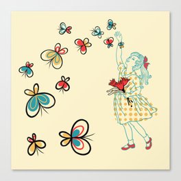 Butterfly Dance Canvas Print