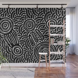 Aboriginal Art Authentic - Meeting Places Wall Mural